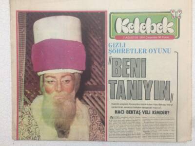 Hürriyet Gazetesi Kelebek Eki 7 Ağustos 1974 - Yeşilçamın Güzelleri Her Kalıba Girecekler GZ50536 - 1