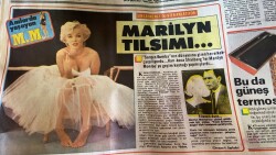 Hürriyet Gazetesi Kelebek Eki 7 Ağustos 1984 - Sir Laurence Olivier Anlatıyor Marilyn Monroe Tılsımı.. GZ90978 - 2