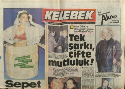 Hürriyet Gazetesi Kelebek Eki 7 Mart 1987 - İlk Altın Kelebek Heyecanı GZ61945 - 1