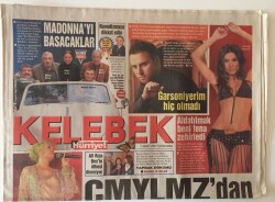 Hürriyet Gazetesi Kelebek Eki 7 Mart 2007 - Cem Yılmazdan Son Bombalar GZ10957 - 1