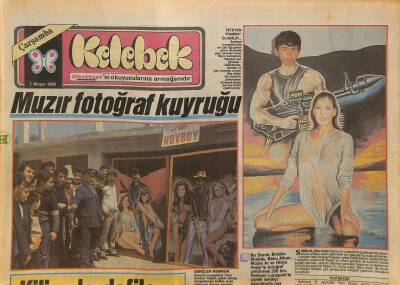 Hürriyet Gazetesi Kelebek Eki 7 Mayıs 1986 - Ali Poyrazoğlu Dışa Açılıyor... - Metin Milliye Tam Not... GZ127371 - 1