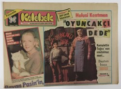 Hürriyet Gazetesi Kelebek Eki 7 Nisan 1983 - Hulisi Ketmen Oyuncakçı Dede GZ13092 - 1