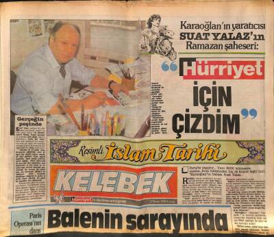 Hürriyet Gazetesi Kelebek Eki 7 Nisan 1989 - Bebekte Açık Hava Pazarı GZ113690 - 1