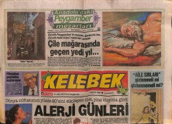 Hürriyet Gazetesi Kelebek Eki 7 Nisan 1990 - Göz Nezlesi İhmale Gelmez GZ63602 - 1