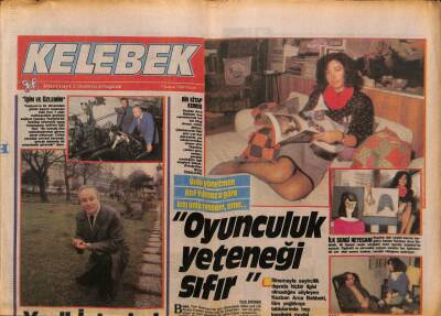 Hürriyet Gazetesi Kelebek Eki 7 Şubat 1988 - Sevgül Torbalının Gözü , Avrupa Atletizm Şampiyonluğunda GZ93912 - 1