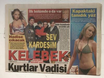 Hürriyet Gazetesi Kelebek Eki 7 Şubat 2006 - Kurtlar Vadisi Diyalogları GZ8298 - 1