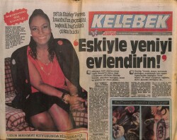 Hürriyet Gazetesi Kelebek Eki 7 Temmuz 1989 - Eskiyle Yeniyi Evlendirin GZ61926 - 2