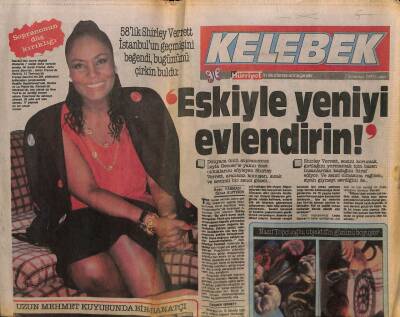 Hürriyet Gazetesi Kelebek Eki 7 Temmuz 1989 - Eskiyle Yeniyi Evlendirin GZ61926 - 2