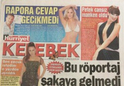 Hürriyet Gazetesi Kelebek Eki 8 Aralık 2005 -Helin Avşar Röportajı GZ45041 - 2