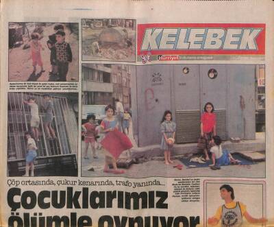 Hürriyet Gazetesi Kelebek Eki 8 Eylül 1988 - Blue Jean Dergisinin Top Rock II Konserini , Yaşar Alptekin Sunacak GZ93921 - 1