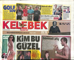 Hürriyet Gazetesi Kelebek Eki 8 Kasım 2013 - Rihanna Tatilde - İstanbulda Sanat Mevsimi GZ100519 - 1