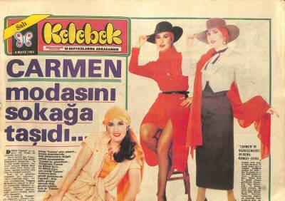 Hürriyet Gazetesi Kelebek Eki 8 Mayıs 1984 - Çolak Salihin İtirafı 20 Yıldır Bu Rolü Bekledim GZ100859 - 2