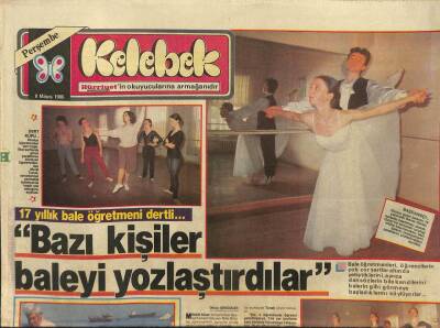 Hürriyet Gazetesi Kelebek Eki 8 Mayıs 1986 - Bu da Guatemalalı Gelin... GZ90279 - 1