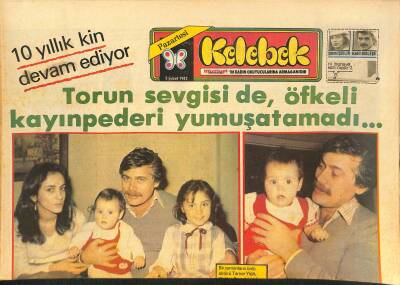 Hürriyet Gazetesi Kelebek Eki 8 Şubat 1982 - Yüksel Uzel , İsviçreli Doktorunun Öğüdüne Uyuyor GZ126956 - 1