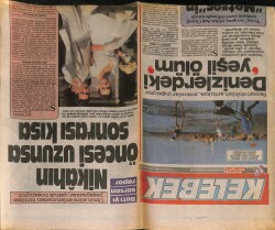Hürriyet Gazetesi Kelebek Eki 9 Ağustos 1989 - Nikahın Öncesi Uzunsa Sonrası Kısa GZ61930 - 1