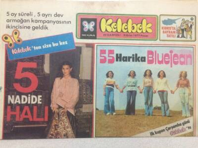 Hürriyet Gazetesi Kelebek Eki 9 Ekim 1977 - Fikret Hakan Kotracılığa Başlıyor GZ50152 - 1