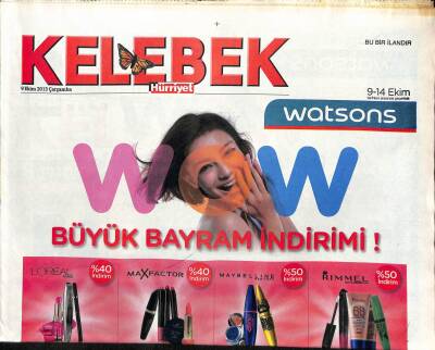 Hürriyet Gazetesi Kelebek Eki 9 Ekim 2013 - Can Bonomonun Hayatında Berrak Tüzünataçın Yerini Didem Soydan Aldı GZ116089 - 1