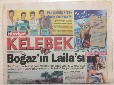 Hürriyet Gazetesi Kelebek Eki 9 Haziran 2004 Okan Bayülgenin Son Tercihi GZ24926 - 1