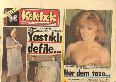 Hürriyet Gazetesi Kelebek Eki 9 Mart 1985 - Coşkun Evcim , Harakiri Yapacak... GZ88285 - 1