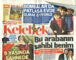 Hürriyet Gazetesi Kelebek Eki 9 Mart 2016 - Sabri Sarıoğlu 3 Milyonluk Lamborghini İçin Son Sözü Söyledi GZ100580 - 1