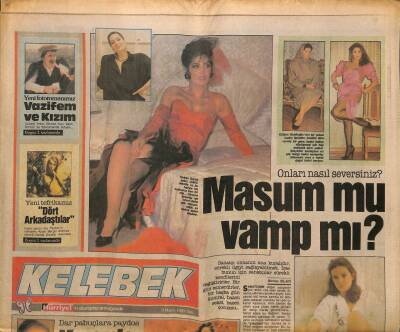 Hürriyet Gazetesi Kelebek Eki 9 Mayıs 1989 - Nil Ünal Hazır Gökben Bekliyor GZ113718 - 1