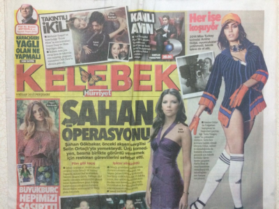 Hürriyet Gazetesi Kelebek Eki 9 Nisan 2015 - Karaciğeri Yağlı Olan Ne Yapmalı GZ27868 - 1