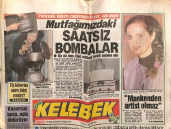 Hürriyet Gazetesi Kelebek Eki 9 Ocak 1990 - Seyyal Tanerin Tonton Patronu GZ63513 - 1