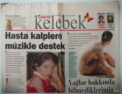 Hürriyet Gazetesi Kelebek Eki 9 Temmuz 1998 Kimsesiz Çocuklara Sünnet Düğünü Yapıldı -GZ33131 - 1