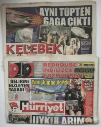 Hürriyet Gazetesi Kelebek Eki İle 15 Şubat 2011 - Yeni Jumbo Doğdu GZ7021 - 2