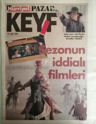 Hürriyet Gazetesi Keyf Eki 19 Eylül 2004 Sezonun İddialı Filmleri -GZ44837 - 1