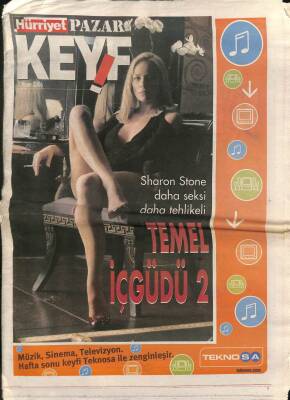 Hürriyet Gazetesi Keyif Eki 2 Nisan 2006 - Fatma Girik Evlatlık Kızını Anlatıyor GZ109191 - 1