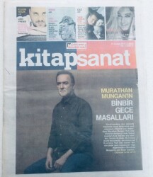 Hürriyet Gazetesi Kitap Sanat Eki - 17 Şubat 2017 - Murathan Munganın Binbir Gece Masalları GZ46300 - 2