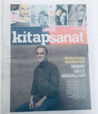 Hürriyet Gazetesi Kitap Sanat Eki - 17 Şubat 2017 - Murathan Munganın Binbir Gece Masalları GZ46300 - 2