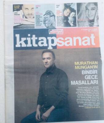 Hürriyet Gazetesi Kitap Sanat Eki - 17 Şubat 2017 - Su Gibi Bir Albüm Ateş Gibi Bir Tutku GZ46301 - 2