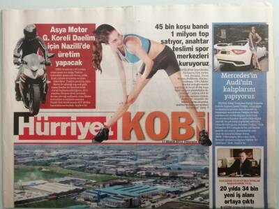 Hürriyet Gazetesi Kobi Eki 17 Mayıs 2012 Kobiler Büyük Dönüşümde Büyümenin Motoru Olacak - GZ44347 - 2