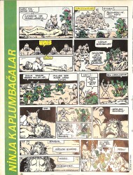 Hürriyet Gazetesi Magazin Dergisi 10-16 Kasım 1991 - Ninja Kaplumbağalar - Van Damme - Arnold Schwarzenegger - Ingrid Seynhaeve NDR87836 - 2