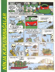 Hürriyet Gazetesi Magazin Dergisi 8-14 Aralık 1991 - Ninja Kaplumbağalar - Richard Gere - Barbra Streisand - Aykut Kocaman - Isabelle Hupert NDR87832 - 2