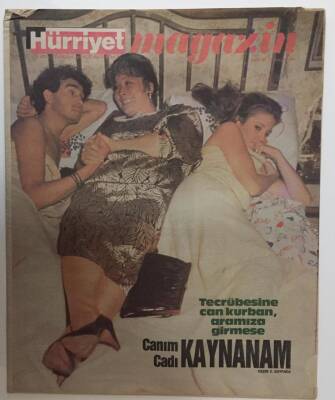 Hürriyet Gazetesi Magazin Eki - 22 Kasım 1989 -Aziz Nesin İle Bir Kelime Bir Cümle GZ25357 - 1