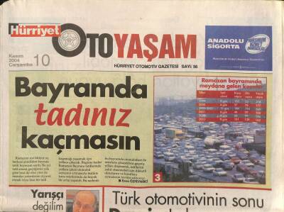 Hürriyet Gazetesi Oto Yaşam Eki 10 Kasım 2004 - Türk Otomotivinin Sonu Devrime Benzemesin GZ96366 - 1