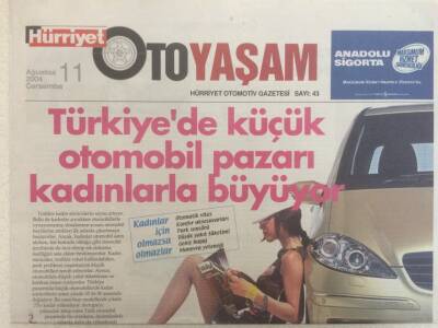 Hürriyet Gazetesi Oto Yaşam Eki 11 Ağustos 2004 - Bir Otomobil İçin 5 Ton Maden Çıkartılıyor GZ35183 - 1
