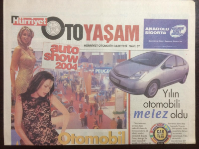 Hürriyet Gazetesi Oto Yaşam Eki 17 Kasım 2004 - Otomobil Bayramı Başlıyor GZ23080 - 1