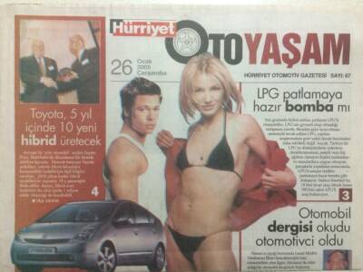 Hürriyet Gazetesi Oto Yaşam Eki 26 Ocak 2005 - LPG Patlamaya Hazır Bombamı? GZ32944 - 1