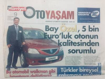 Hürriyet Gazetesi Oto Yaşam Eki - 9 Haziran 2004 - Uzun İnce Bir Yoldayız GZ46723 - 1