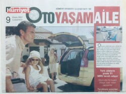 Hürriyet Gazetesi Oto Yaşam Eki 9 Mayıs 2007 - İlk Yerli 4*4 GZ43374 - 2