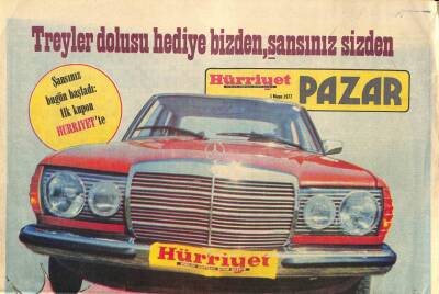 Hürriyet Gazetesi Pazar Eki 1 Mayıs 1977 - Charlienin Melekleri Bizim TVye Geliyor GZ92110 - 1