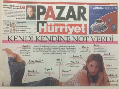 Hürriyet Gazetesi Pazar Eki 1 Şubat 2004 - İşte Yılmaz Erdoğanın Annesi GZ34794 - 1