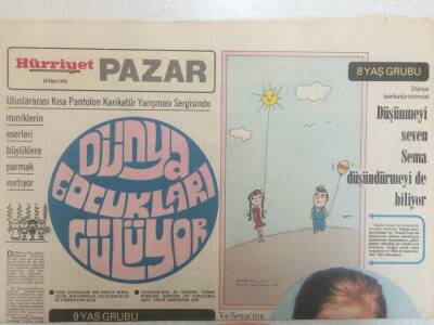 Hürriyet Gazetesi Pazar Eki 10 Ekim 1976 - Tvnin Gözdesi Nükhet Duru 3 Programa Birden Alındı GZ35154 - 1