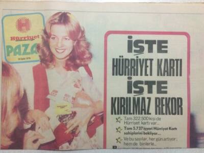 Hürriyet Gazetesi Pazar Eki 10 Eylül 1978 - Müşerref Tezcan Sovyetler Birliğinde Konsere Çıkıyor GZ35073 - 1