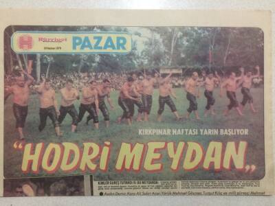 Hürriyet Gazetesi Pazar Eki 10 Haziran 1979 - Hodri Meydan GZ51733 - 1