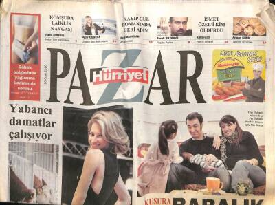Hürriyet Gazetesi Pazar Eki 10 Ocak 2010 - Üniformayı Çıkardı Safranboluda Cennet Yarattı - Göbek Atmayı Nesrin Topkapı Kasetleri İzleyerek Öğrendim GZ95487 - 1